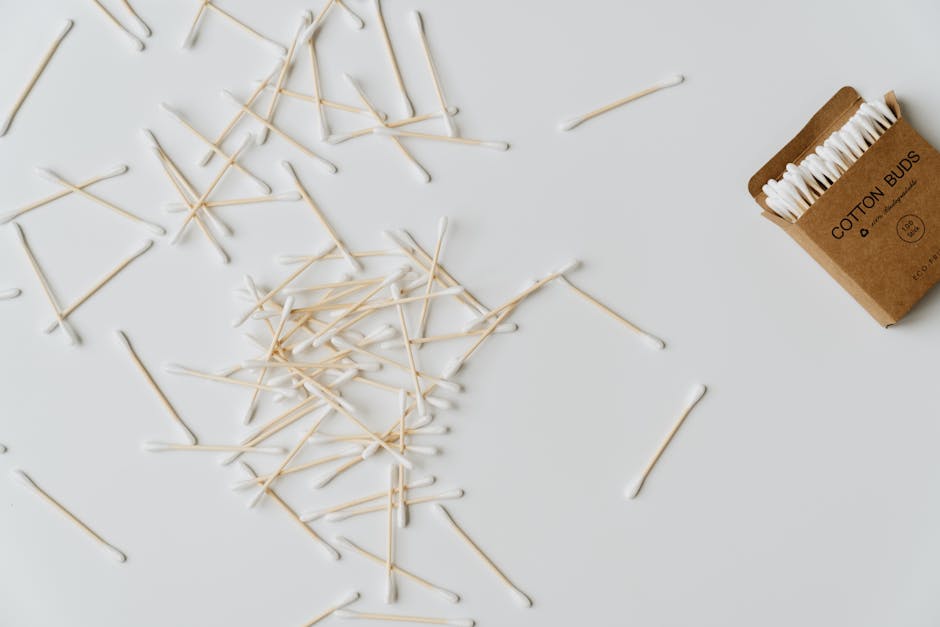 Bcowos Precision Cotton Swabs: 1000 Biodegradable Bamboo Buds That Outperform Q-Tips